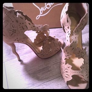 Christian Louboutain Heeled Sandals- Size 29.5